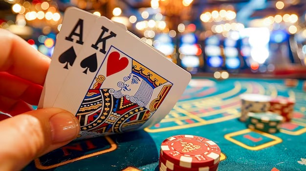 Live dealer studio environment with professional setup
